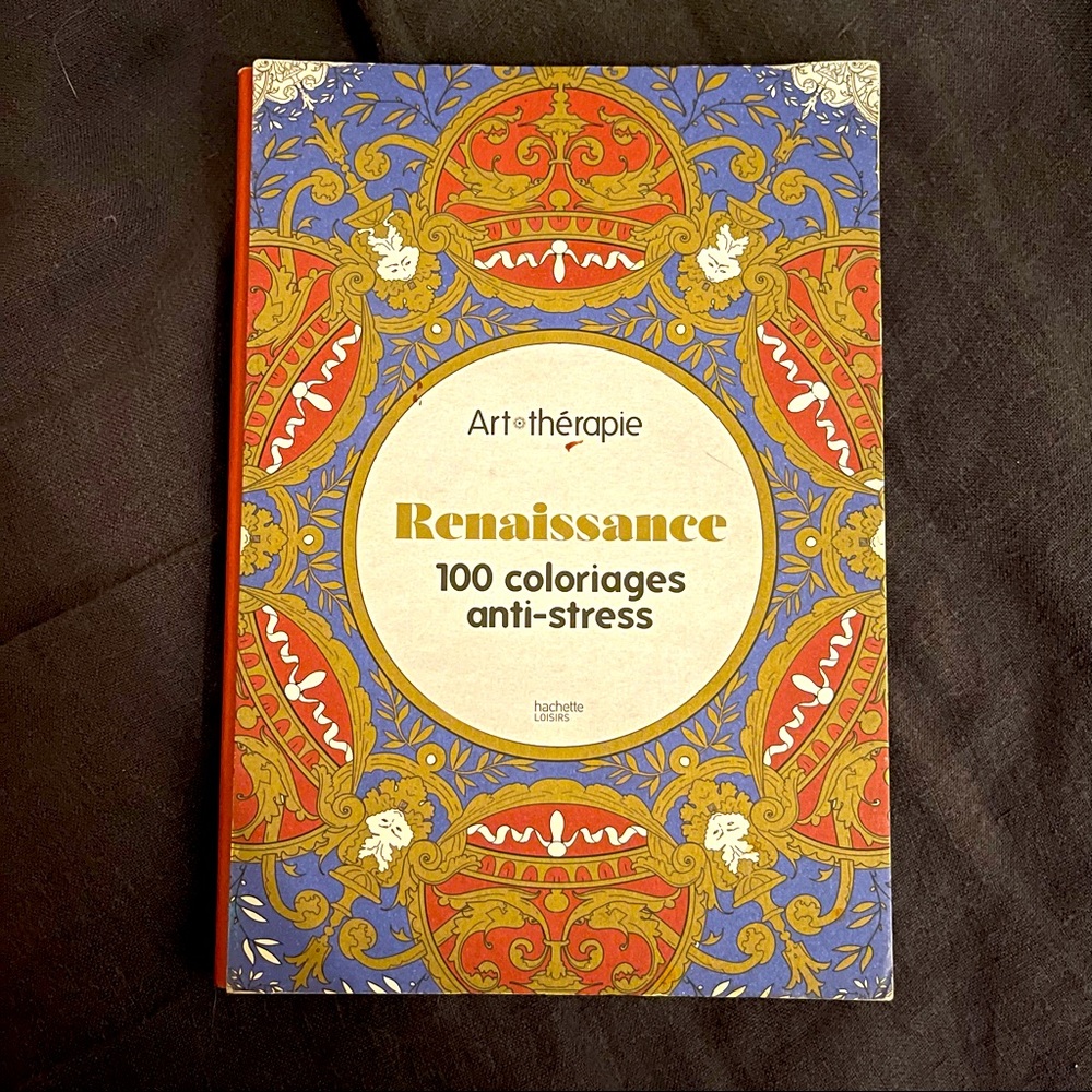 Adult Colouring Book - Renaissance - art therapy